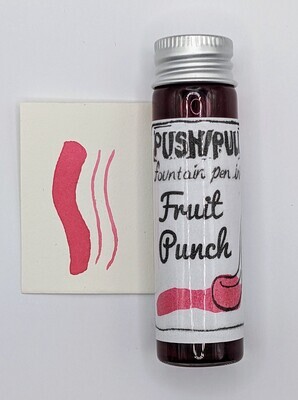 Push/Pull Fountain Pen Ink- Fruit Punch - 20ml / 0.70 fl oz