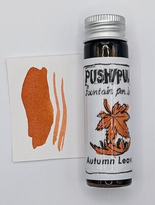 Push/Pull Fountain Pen Ink- Autumn Leaves - 20ml / 0.70 fl oz