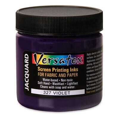Jacquard Versatex Screen Printing Ink 4oz 327 Violet