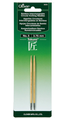 Clover Takumi Interchangeable Knitting Needles No. 5 (3.75mm)
