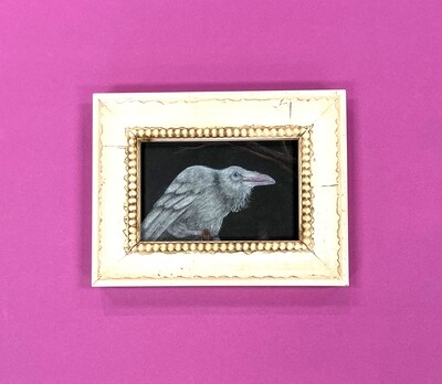 White Raven, original art by Vladimir Verano