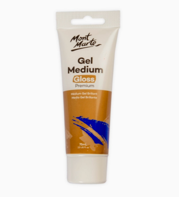 Mont Marte Gel Medium Gloss Premium 75ml