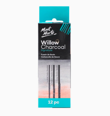 Mont Marte Willow Charcoal Signature 12pc