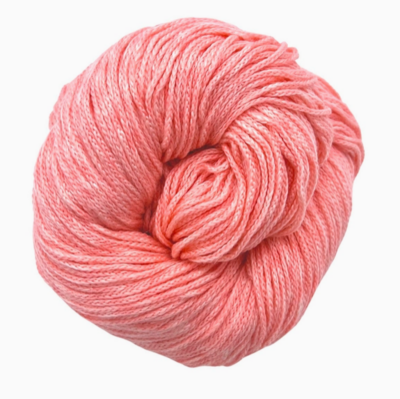 Darn Good Yarn - Dk Weight Merino, Alpaca, Cotton Blend Yarn - Spray Rose