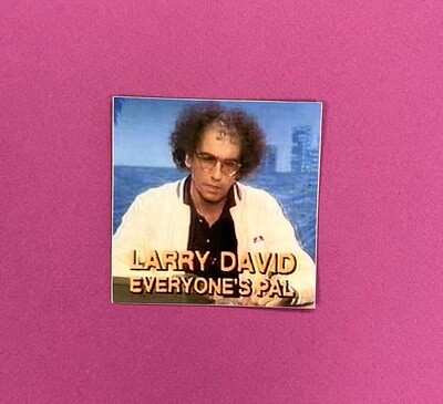Larry David, Everyone's Pal, vinyl sticker by HOMESCHOOLKARATE