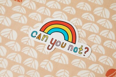Can You Not? - Sticker by Free Period Press