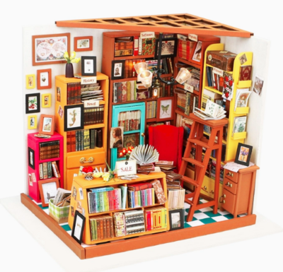 Hands Craft Diy Miniature House Kit - Sam's Study