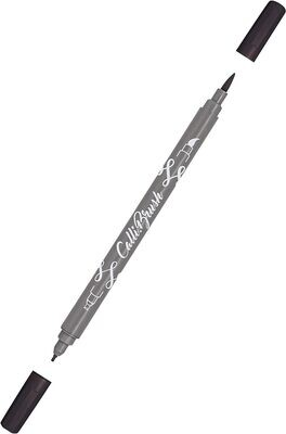 Calli Brush Double tip pen - Black - by Online