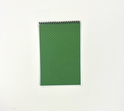 Mixed Media art pad - 4.25" x 8.5" - 67lb vellum white - 15 sheets - spiral bound - Push/Pull Supplies