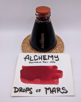 Alchemy Fountain Pen Ink - Drops of Mars
