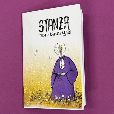 STANZA: Non-Binary, risograph poetry & art zine by Push/Pull Press