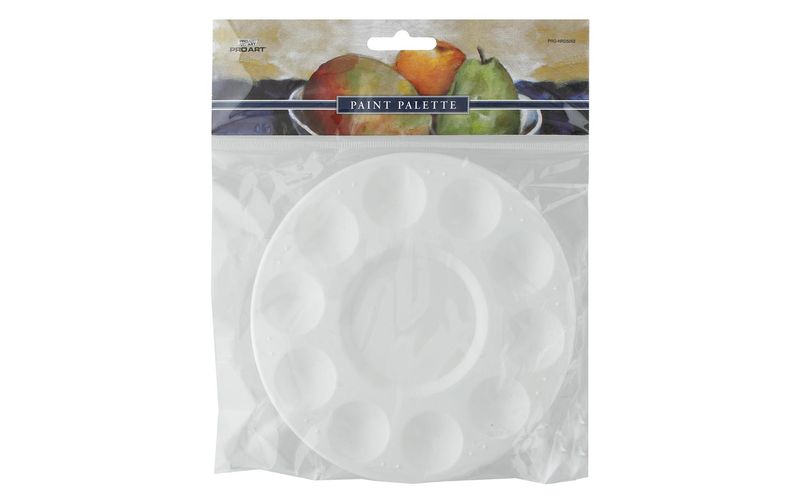 Pro Art Palette Round Plastic Tray 10 Well