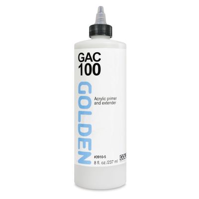 Golden Acrylic GAC 100 Acrylic Primer and extender, 8 fl oz