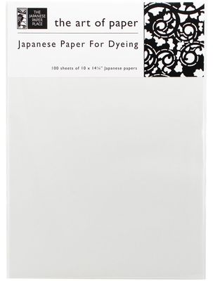 Japanese Paper Place Japanese Paper For Dyeing