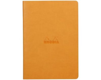 Rhodia Sewn Spine Dot Grid Notebook - A5 Orange