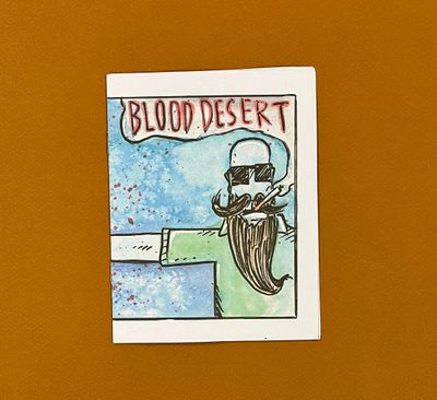 Blood Desert, Mini-comic by Adam Yeater