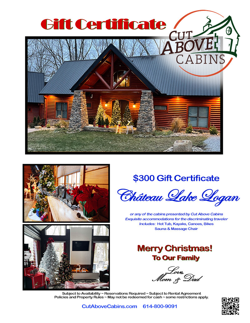 Custom Gift Certificate - Multiples of $100