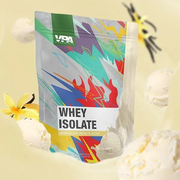 VPA Whey Isolate Protein 1KG  (Various Flavours)