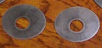 (2) Mercruiser Seawater Raw Sea Water Pump Stainless Wearplates (inner) Bravo 3