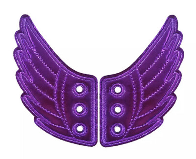 Крылышки фиолетовые