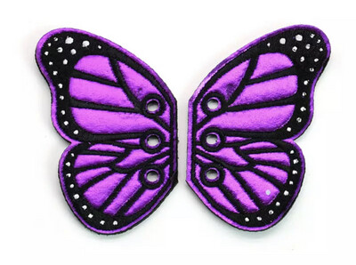 Крылышки фиолетовые