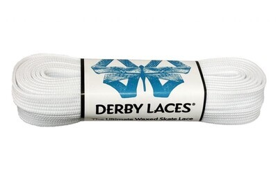 Шнурки by DERBY LACES - Solid White (244 cm)