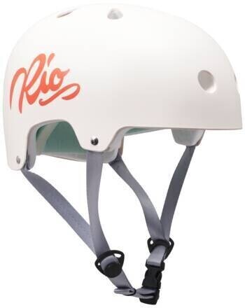 Шлем Rio Roller Script Helmet Matt White