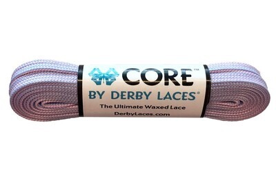 Шнурки by DERBY LACES - Pink and Periwinkle Stripe (244 cm)