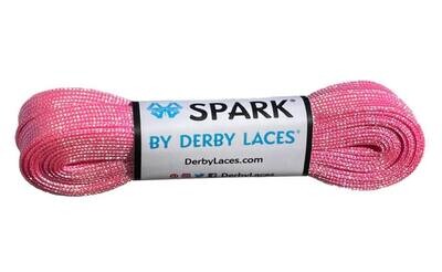 Шнурки by DERBY LACES - Pink Cotton Candy Metallic (244 cm)