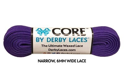 Шнурки by DERBY LACES - Purple (244 cm)