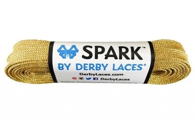 Шнурки by DERBY LACES - Gold (244 cm)