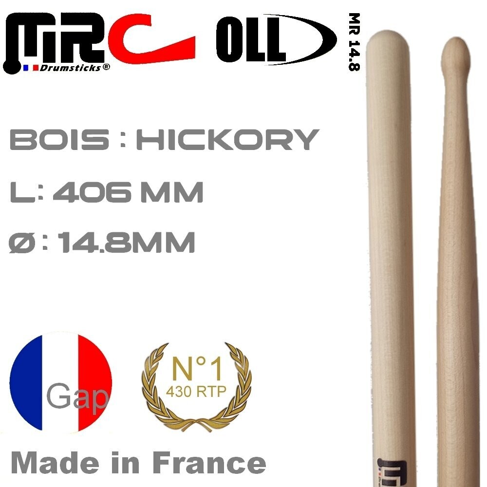 Baguette MR Oll 5A / D14.8 Hickory