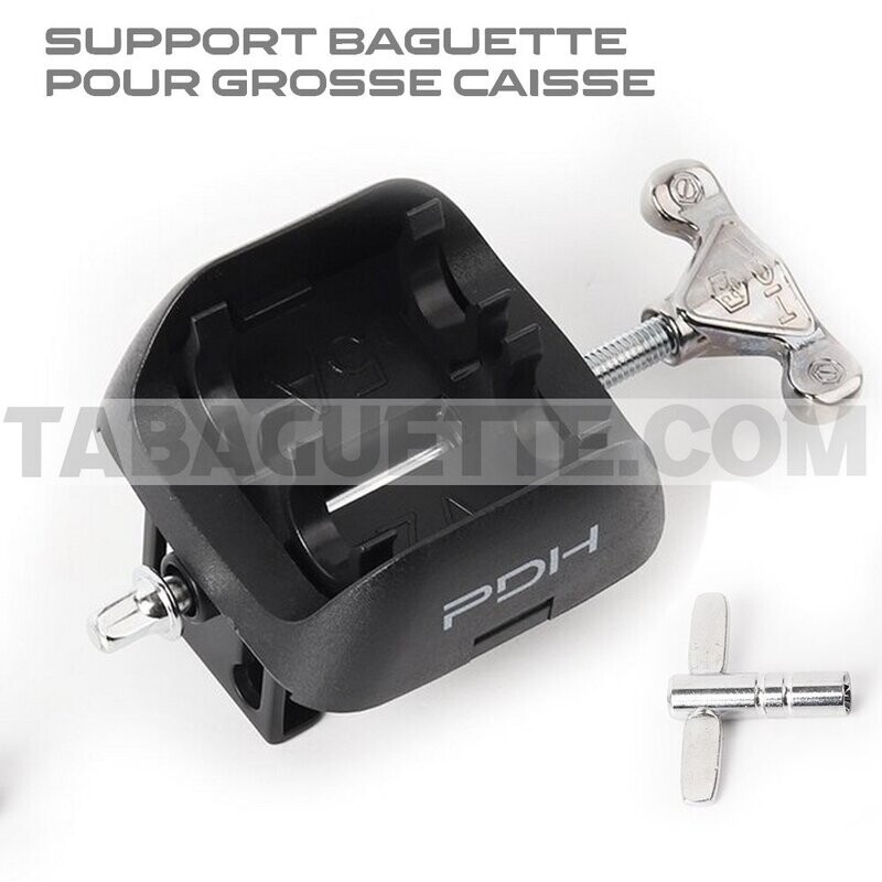 Porte baguettes sur grosse caisse PDH