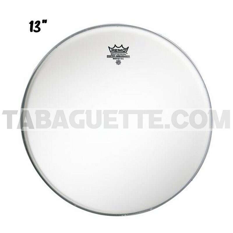 Peaux REMO AMBASSADOR COATED 13
