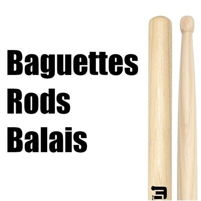 Baguettes Rods Balais Cuts