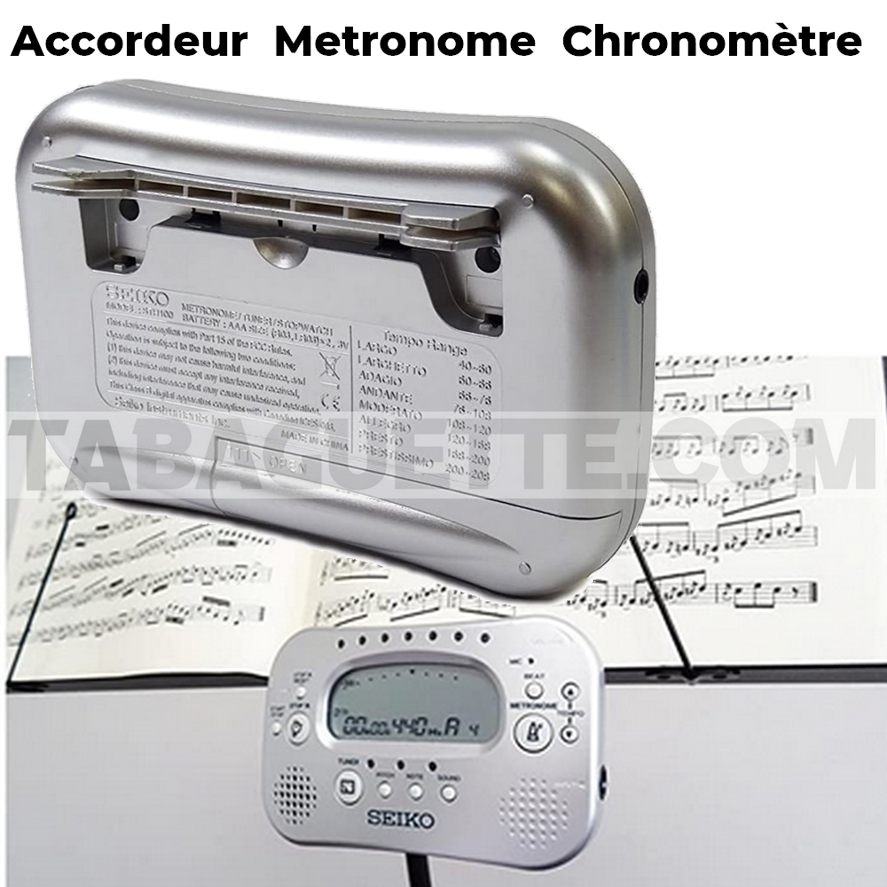 Metronome Accordeur SEIKO ST100