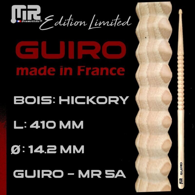 PROMO découverte (port GRATUIT)
1 paire de baguette GUIRO
