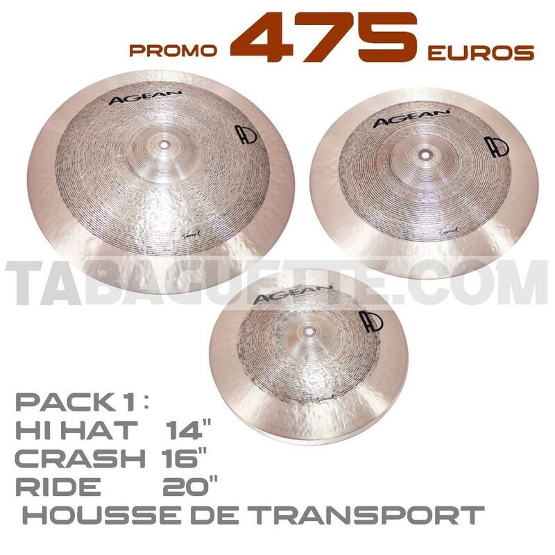 AGEAN set 14.16.20.cymbales