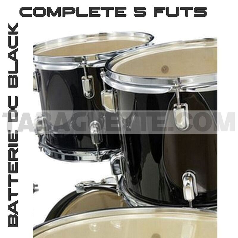 Batterie BRX DC1 complète avec cymbale + siège+Baguettes+pupitre BRX M 60