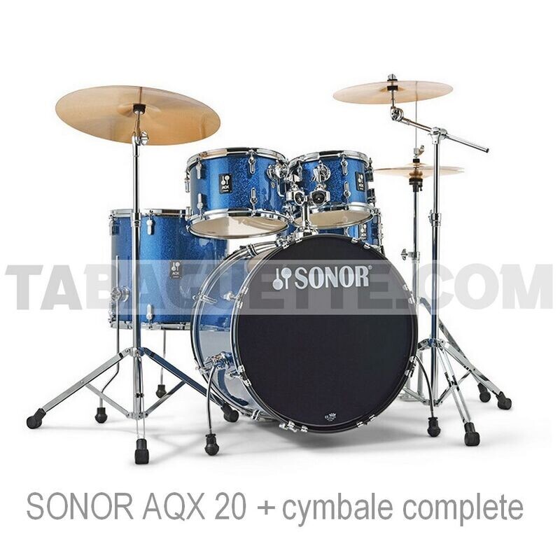 SONOR AQX 20"/5PCS BLUE OCEAN SPARKLE