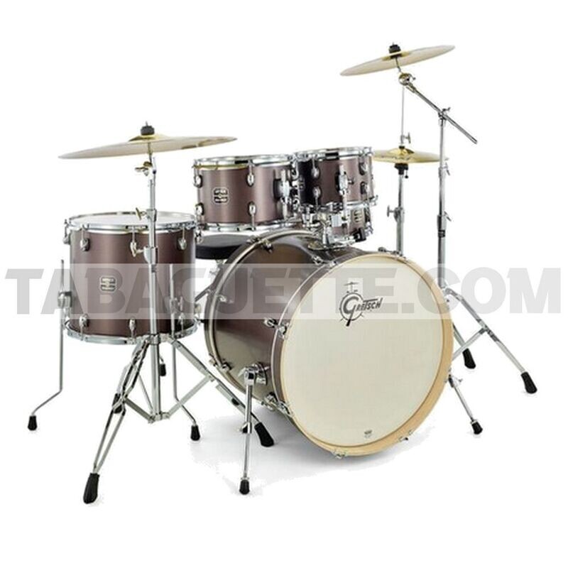GRETSCH ENERGY GE20 GREY STEEL - 3CYMBALES