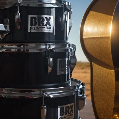 BRX Flat S + cymbale + siège