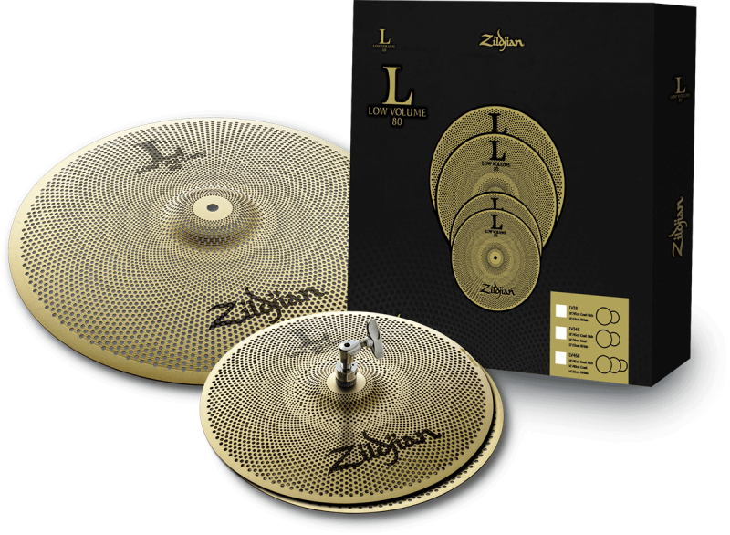 PACK ZILDJIAN L80 LOW VOLUME (H13/R18)