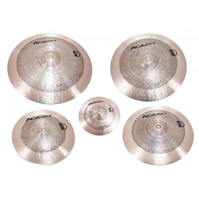 AGEAN set 10.14.16.18.20.cymbales
