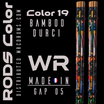 PROMO découverte (port  GRATUIT) 1 paires de Rods WR color 19