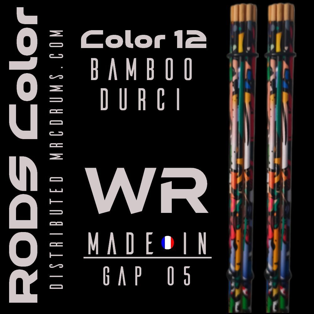 PROMO découverte (port  GRATUIT) 1 paires de Rods WR color 12