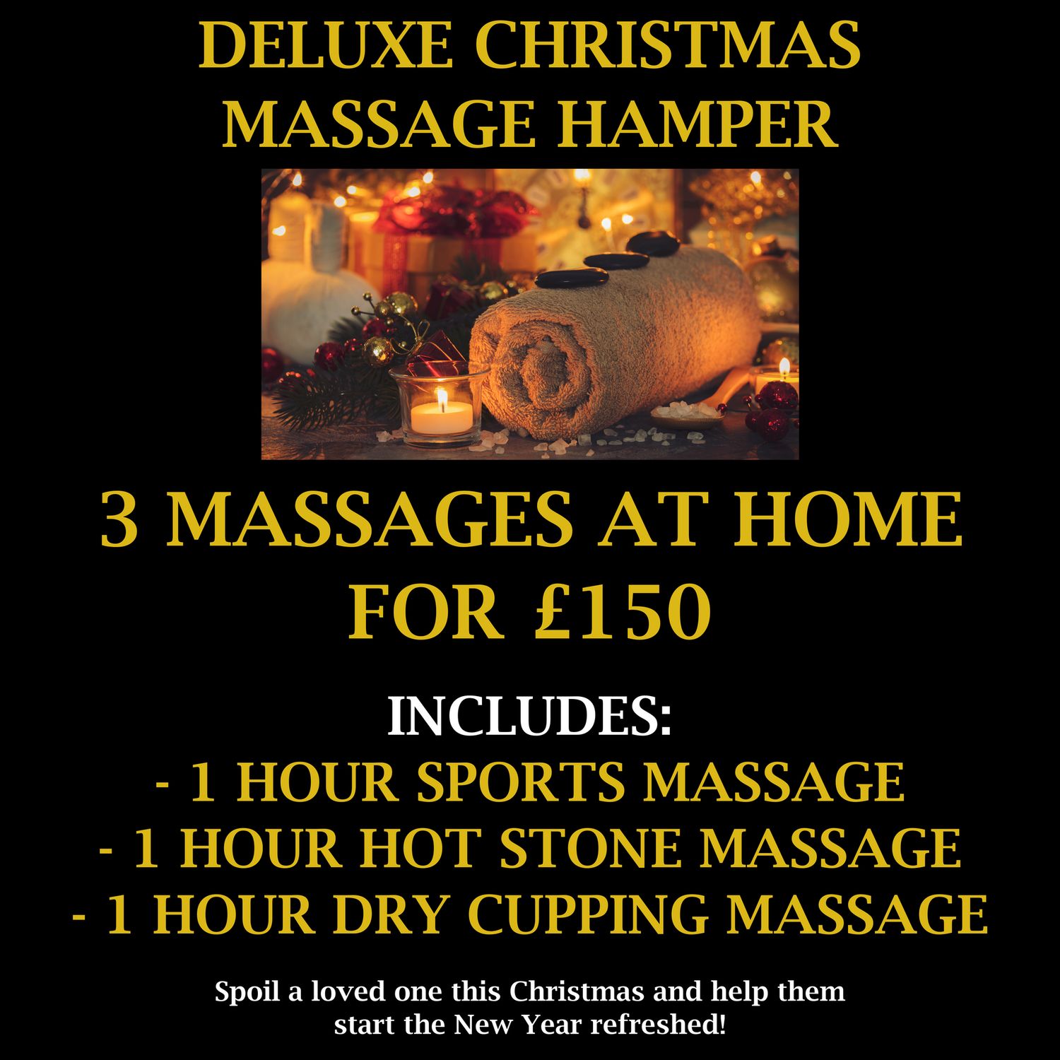 Deluxe Christmas Massage Hamper