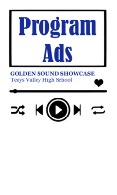 2024 Golden Sound Showcase - Program Ads