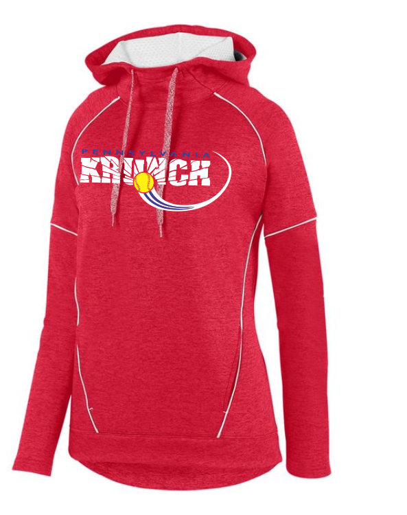 LADIES STOKED TONAL HEATHER HOODIE