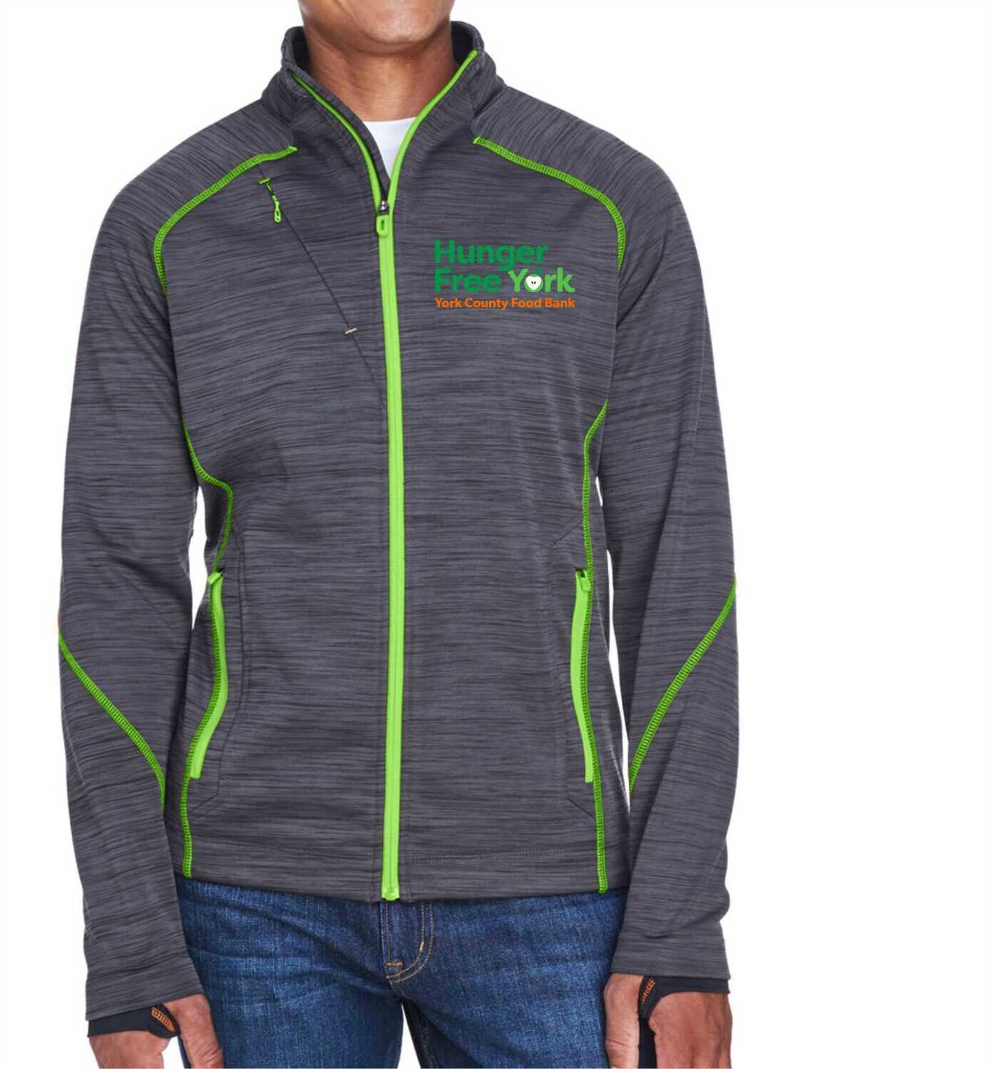 North End Men&#39;s Flux Mélange Bonded Fleece Jacket